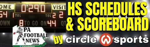 PA Football News Scoreboard powered by Circle W Sports