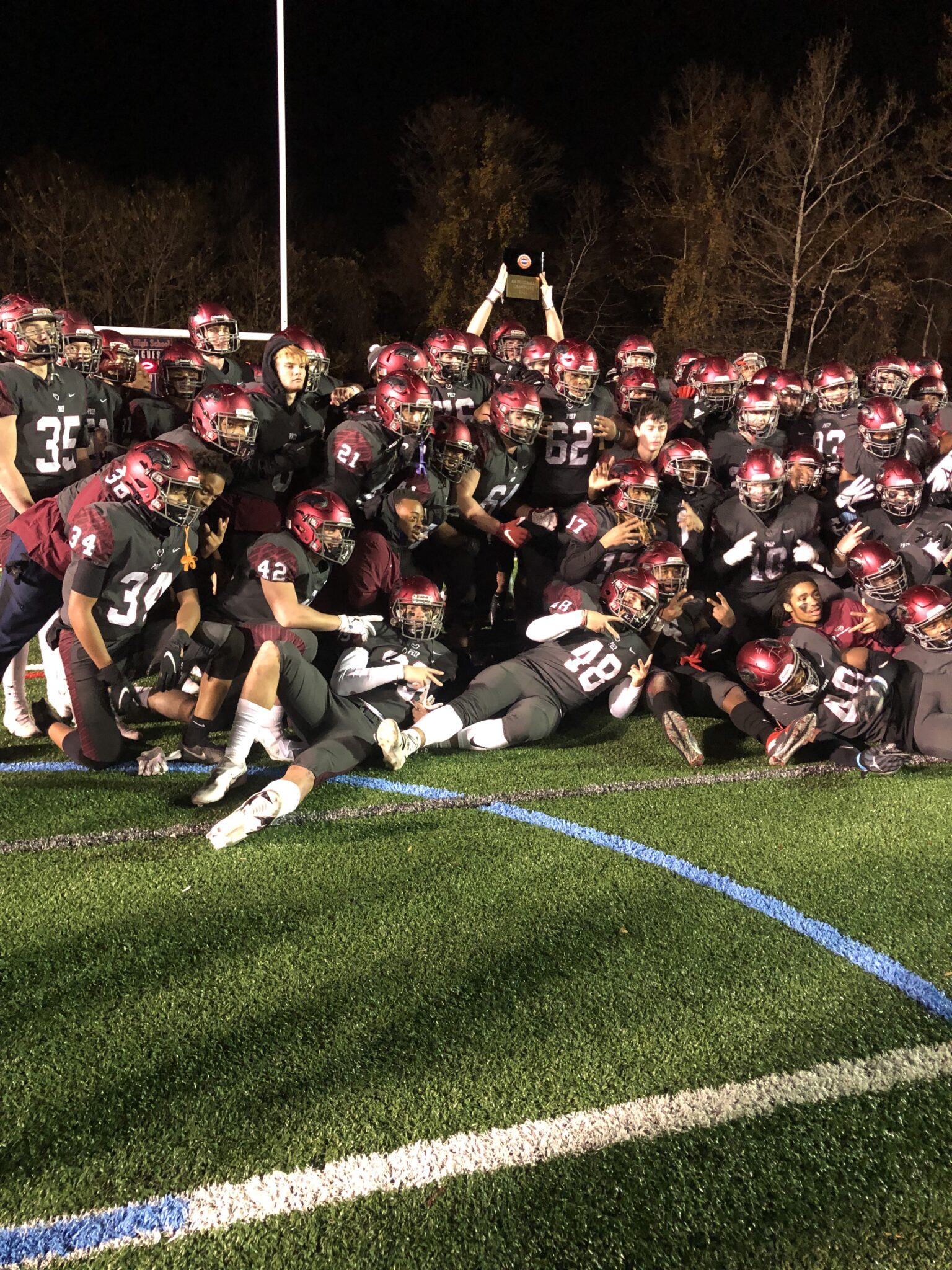 Behind Harris and Offensive Line St. Joseph’s Prep Rolls to D12 6A