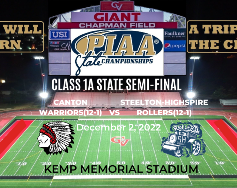 PIAA Class 1A State SemiFinal Playoff Preview D4Canton Warriors(121