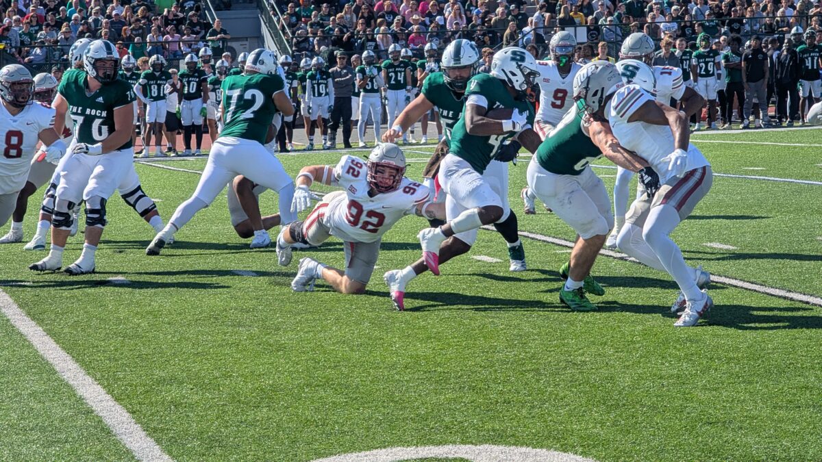 Slippery Rock Rallies Past IUP
