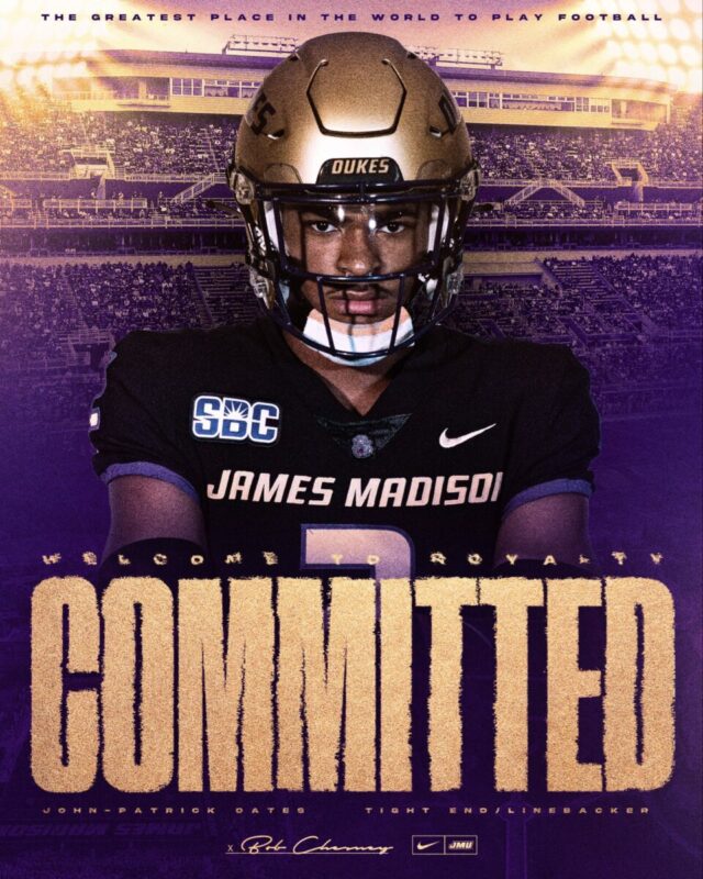 LaSalle TE John-Patrick Oates flips to James Madison LaSalle TE John-Patrick Oates flips to James Madison