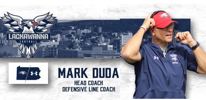 Lackawanna College Head Football Coach Mark Duda retires