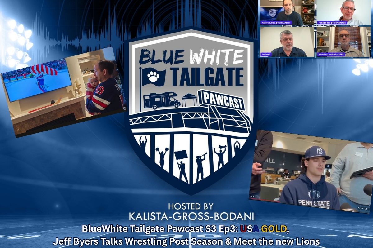 BlueWhite Tailgate Pawcast S3 Ep3: Jeff Byers Talks Wrestling Post Season & Meet the new Lions