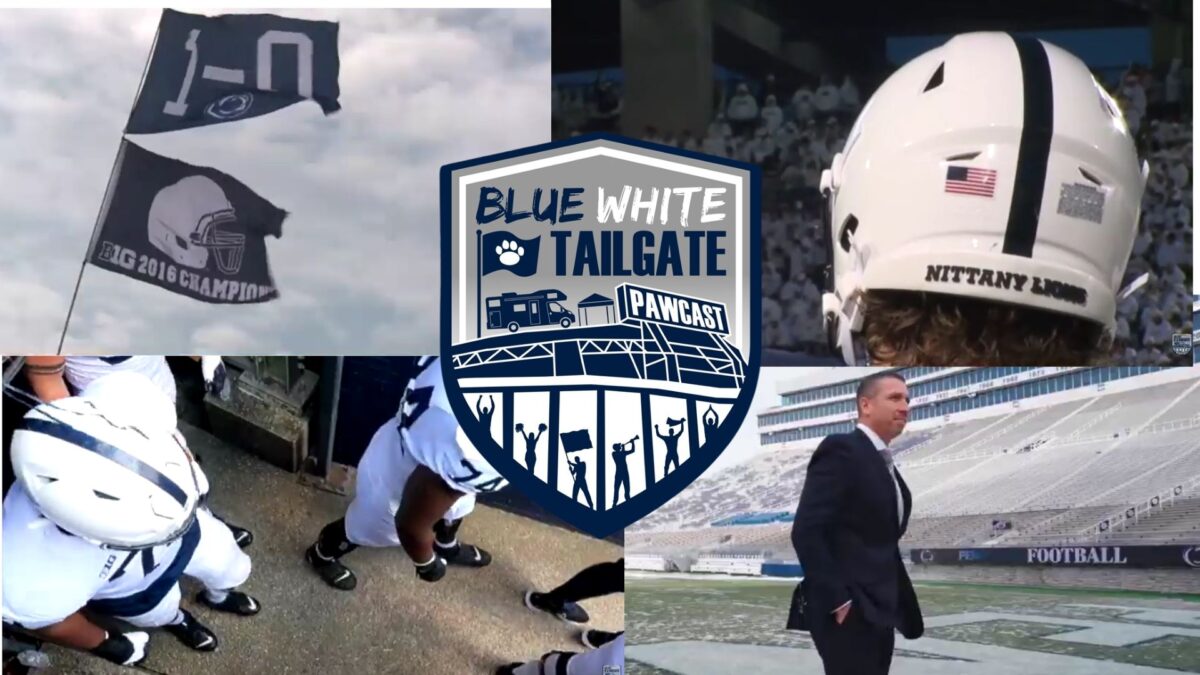 BlueWhite Tailgate Pawcast S3 EP6: Blue-White Game Expectations, Recruiting, QB room & the Draft.