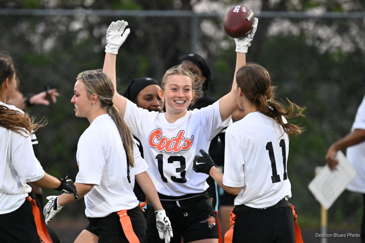 Greater Latrobe v Woodland Hills playoff flag photo gallery