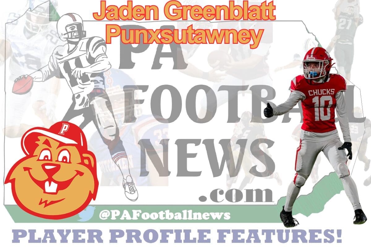2026 PFN Player Previews: Jaden Greenblatt-WR/DB-Punxsutawney