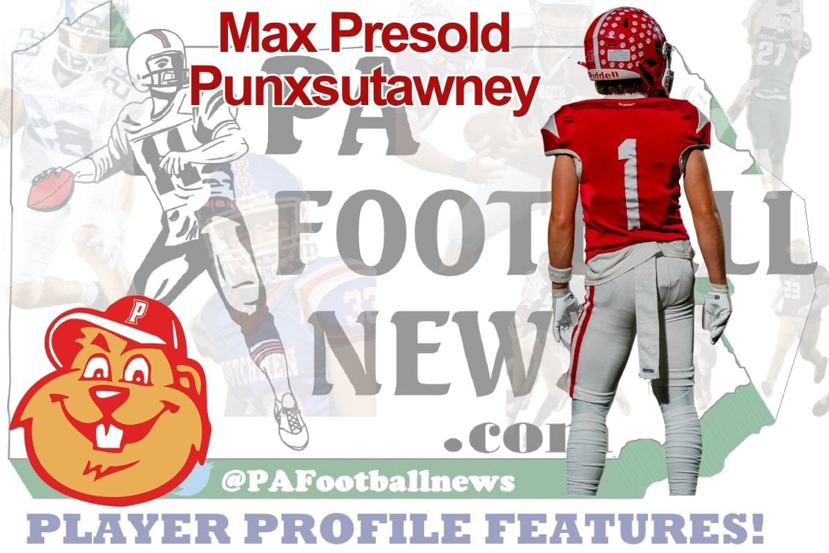 2026 PFN Player Previews: Max Presloid-WR/DB-Punxsutawney