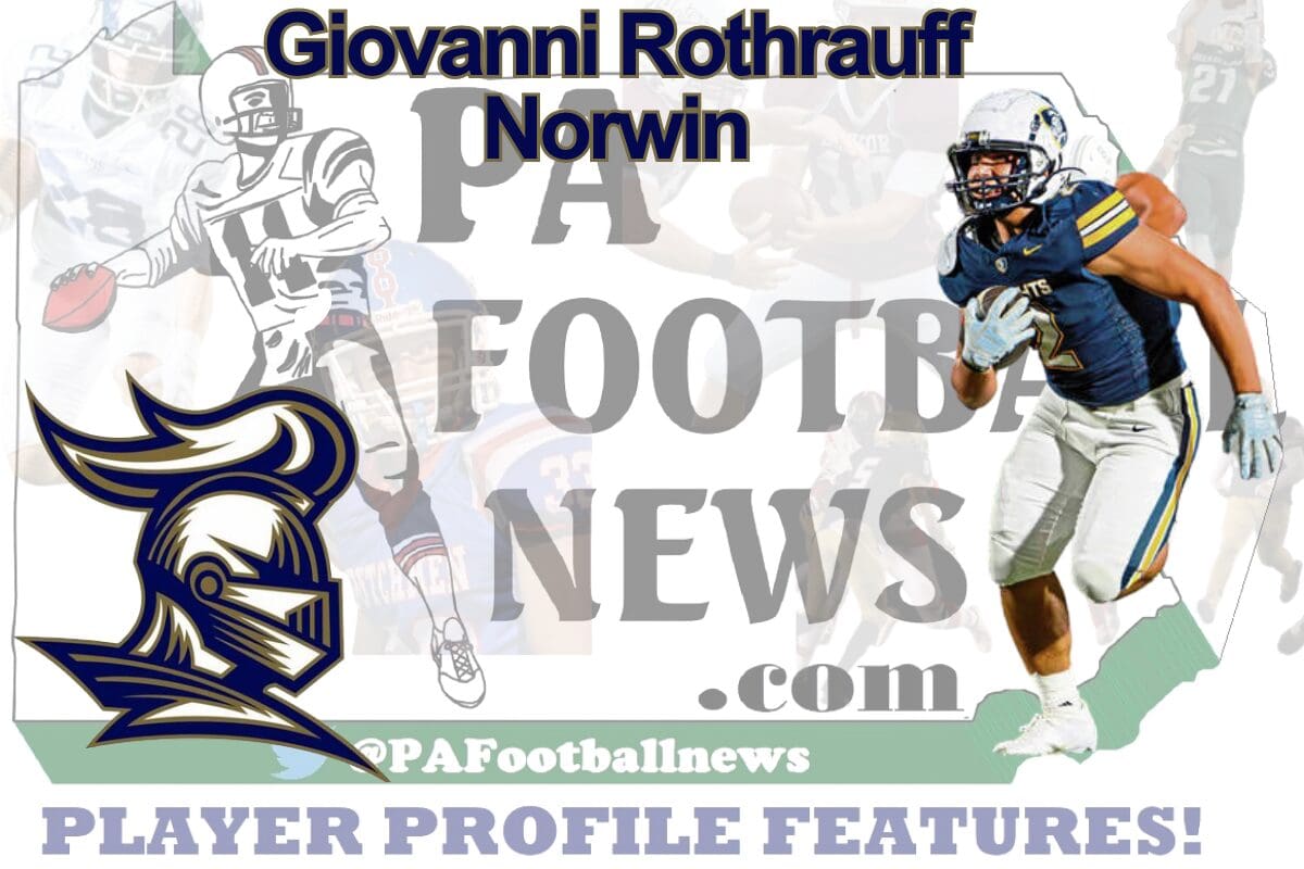 2026 PFN Player Profile: Giovanni Rothrauff-RB/MLB-Norwin