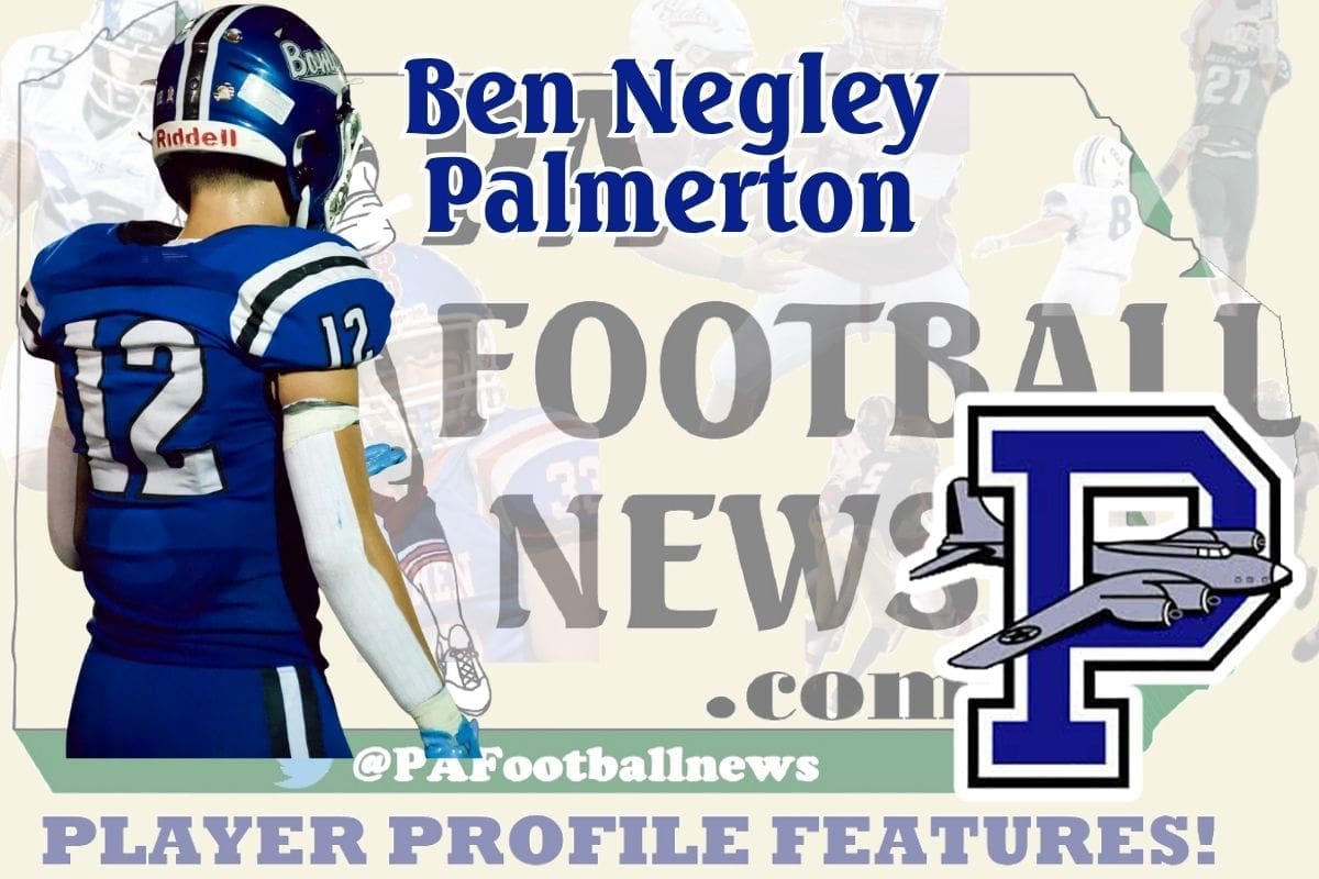 2026 PFN Player Profile: Ben Negley-WR/DB-Palmerton