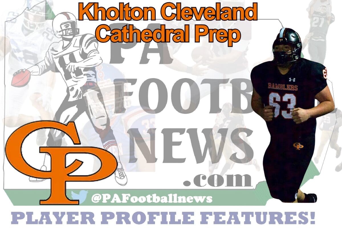 2026 PFN Player Profile: Kholton Cleveland-OT/DT-Cathedral Prep