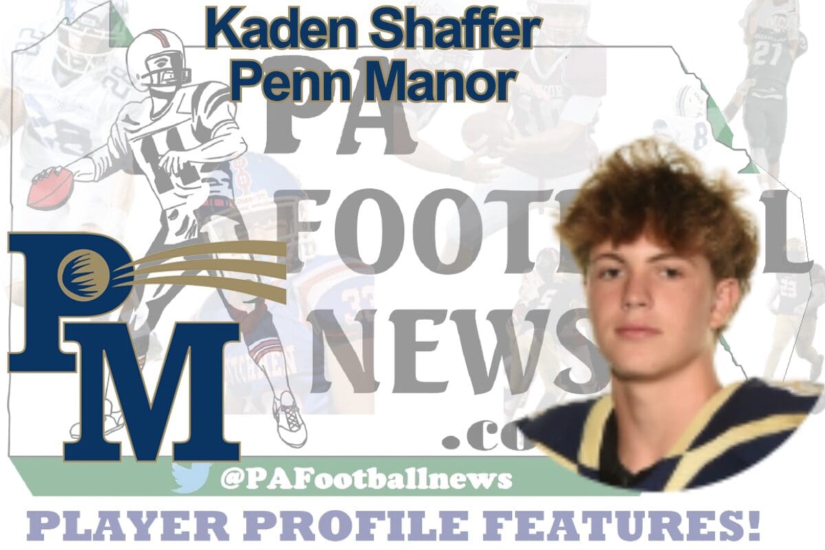 2026 PFN Player Profile: Kaden Shaffer-WR/S-Penn Manor