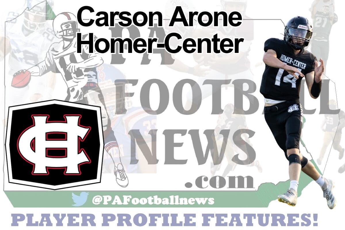 2026 PFN Player Profile: Carson Arone-QB/FS-Homer-Center