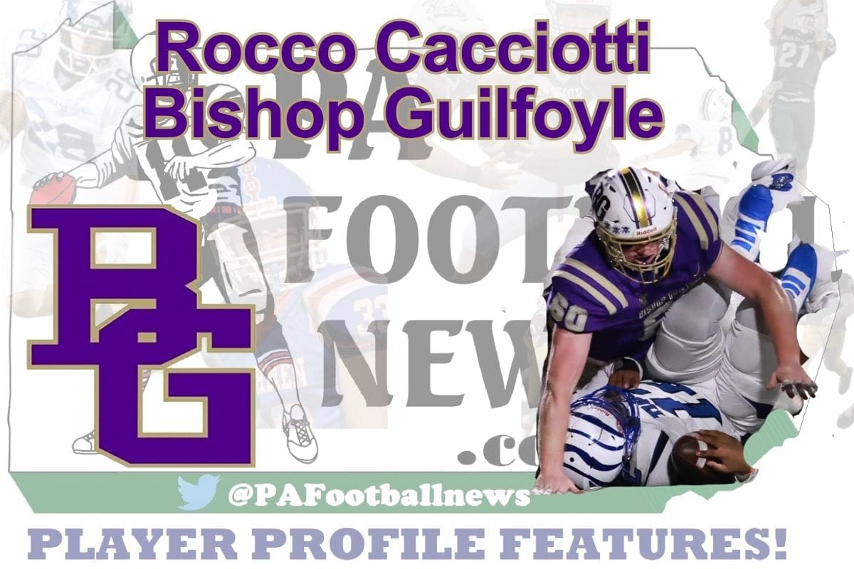 2026 PFN Player Profile: Rocco Cacciotti-OL/DL/LB/LS-Bishop Guilfoyle