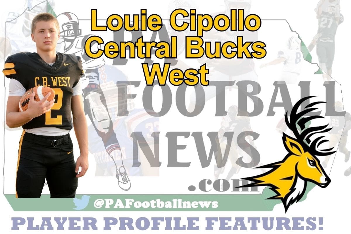 2026 PFN Player Profile: Louie Cipollo-RB/WR/FS-Central Bucks West