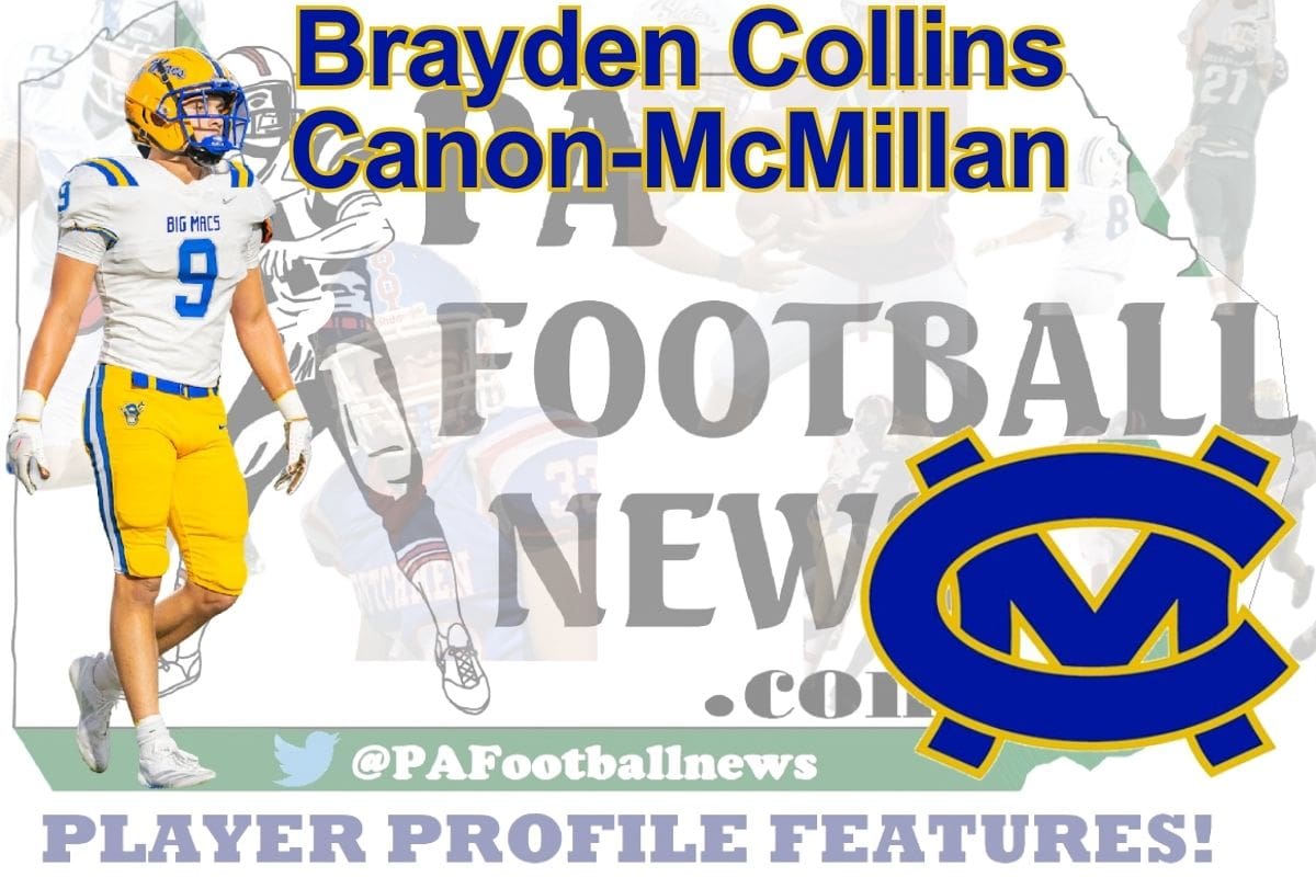 2026 PFN Player Profile: Brayden Collins-OLB/Canon-McMillan