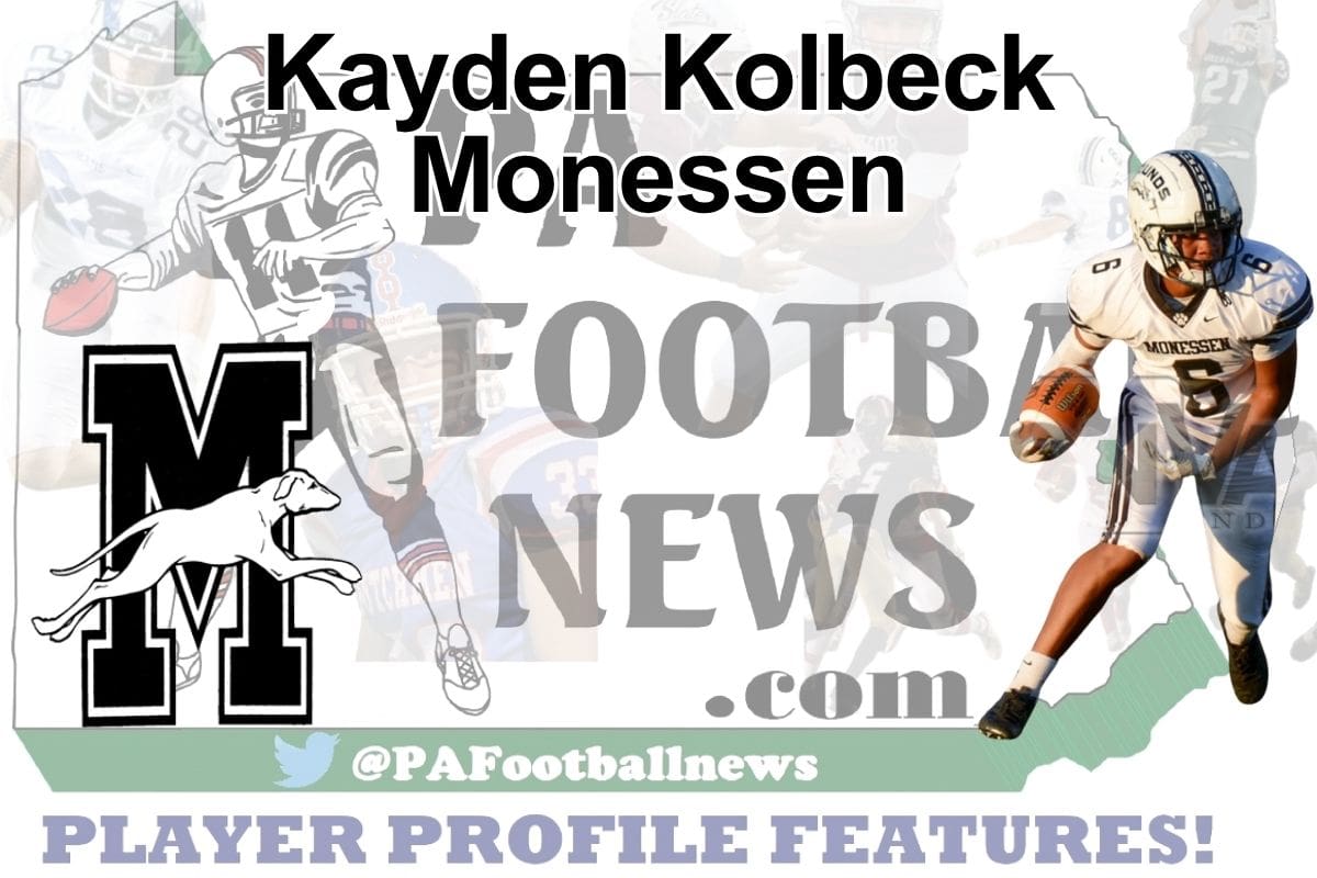 2026 PFN Player Profile: Kayden Kolbeck-WR/DB-Monessen