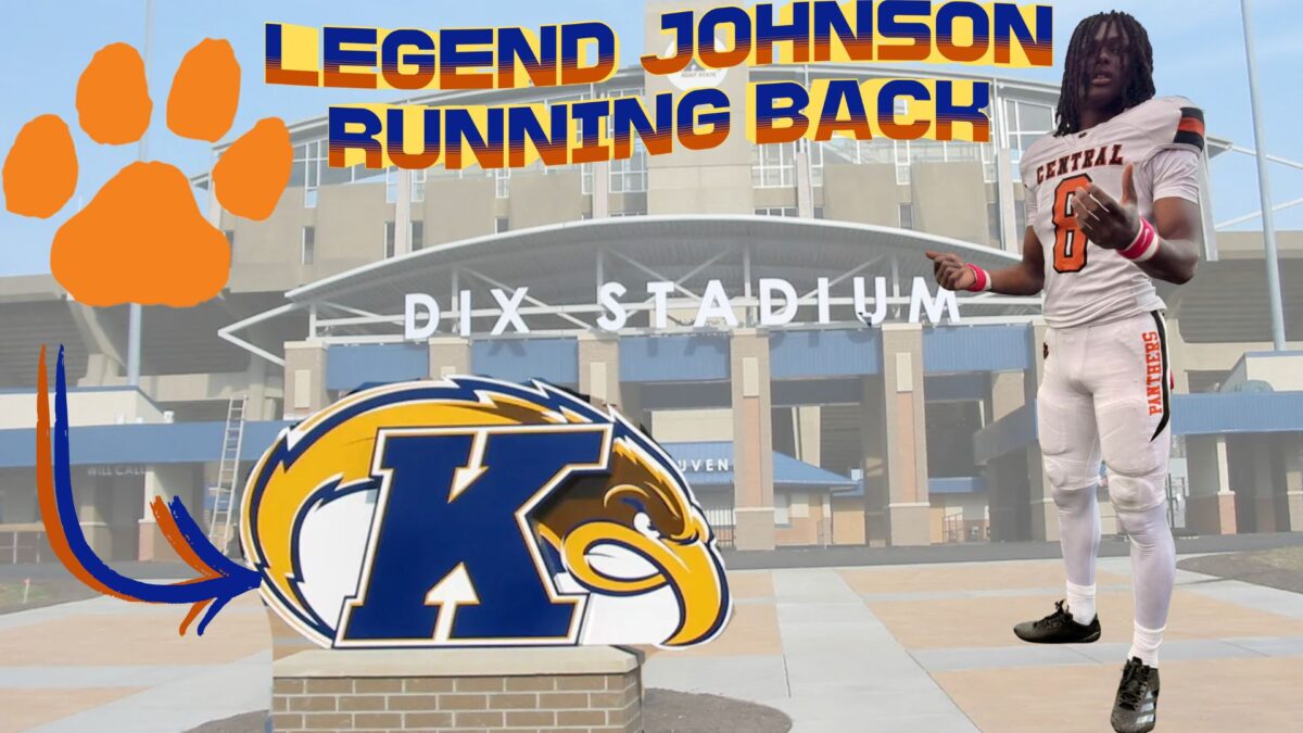 Central York RB Legend Johnson chooses Kent St. to “Flash” his running style in college.