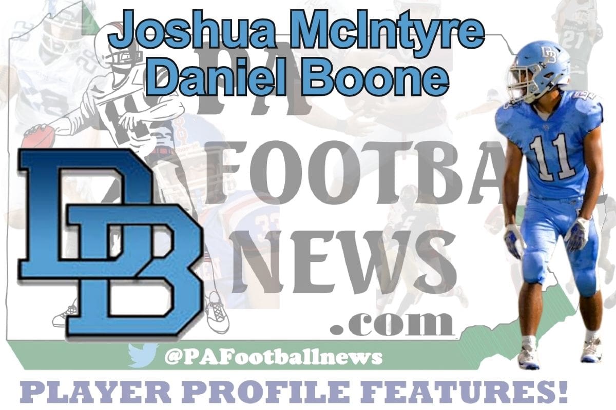2026 PFN Player Profile: Joshua McIntyre-WR/DB/CB-Daniel Boone