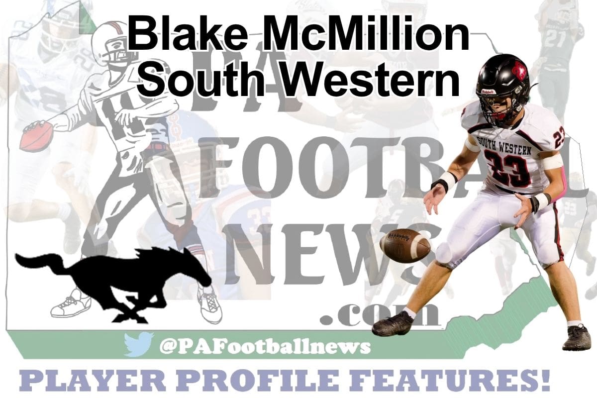 2026 PFN Player Profile: Blake McMillion-WR/LB/S-South Western