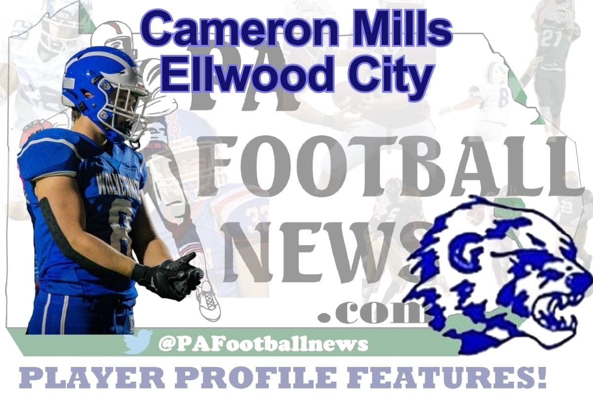 2026 PFN Player Profile: Cameron Mills-FB/MLB-Ellwood City