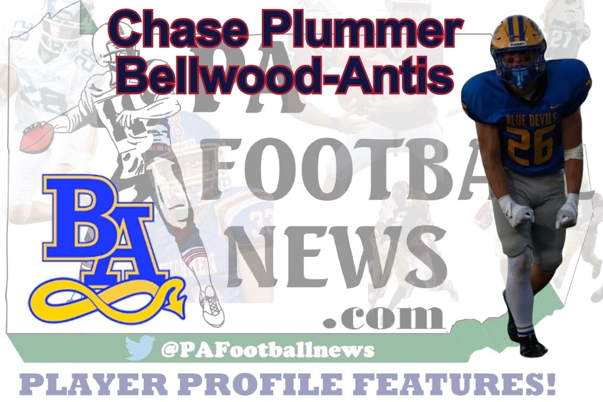 2026 PFN Player Profile: Chase Plummer-RB/LB-Bellwood-Antis