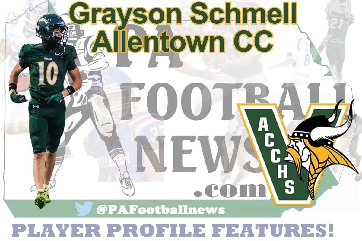 2026 PFN Player Profile: Grayson Schmell-CB/WR/QB-Allentown Central Catholic