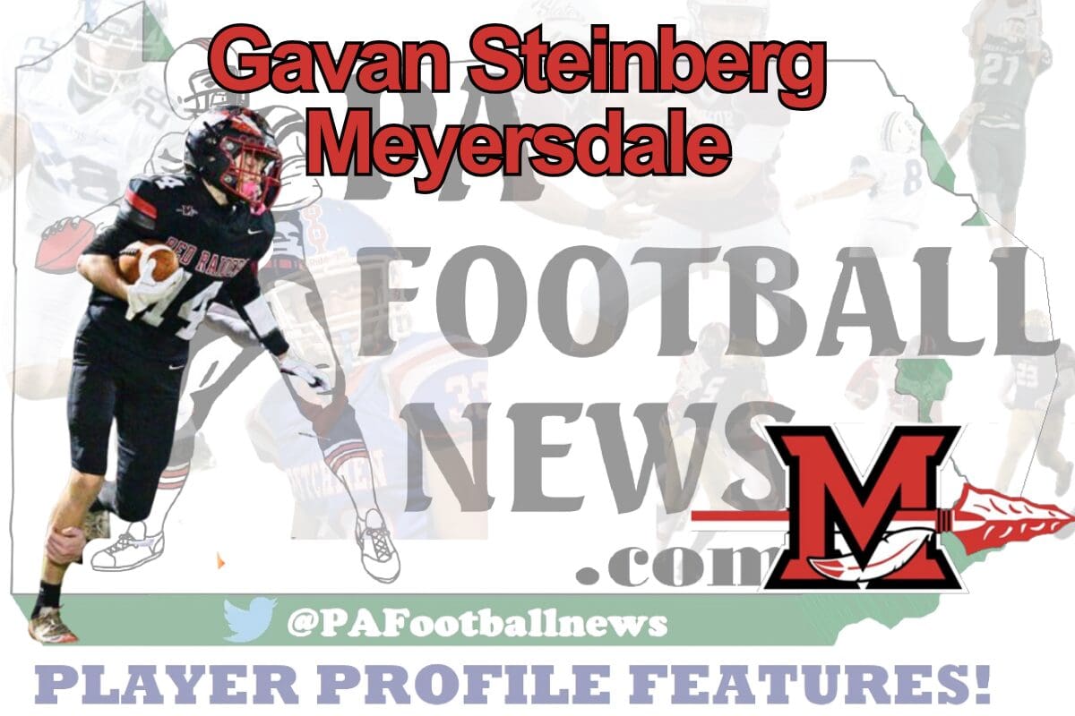 2026 PFN Player Profile: Gavan Steinberg-WR/DB/P-Meyersdale