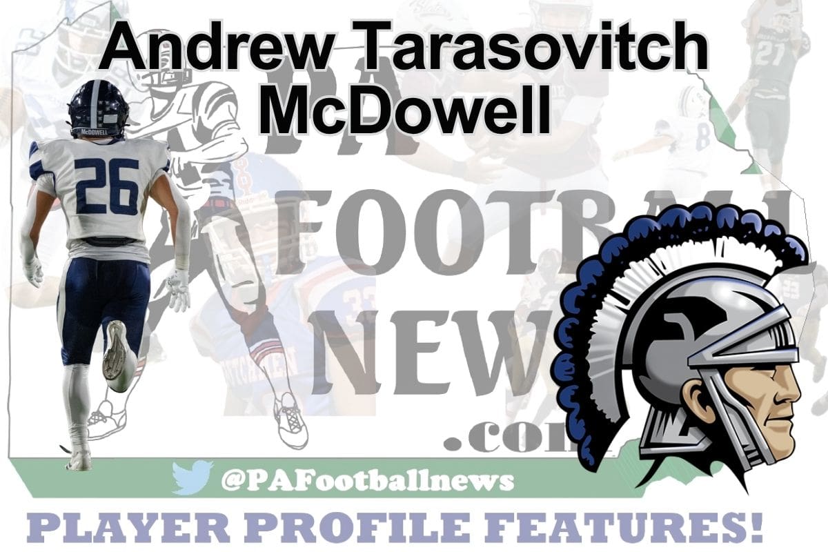 2026 PFN Player Profile: Andrew Tarasovitch-RB/LB-McDowell