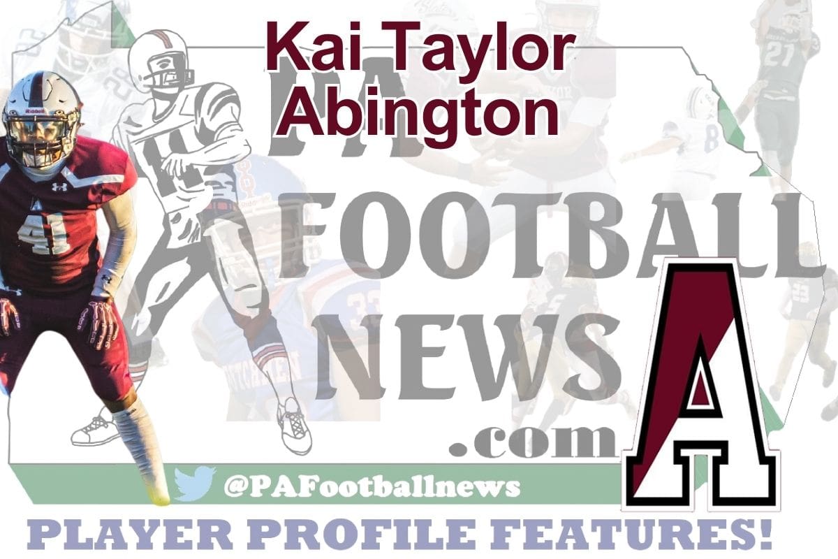 2026 PFN Player Profile: Kai Taylor-ATH-Abington