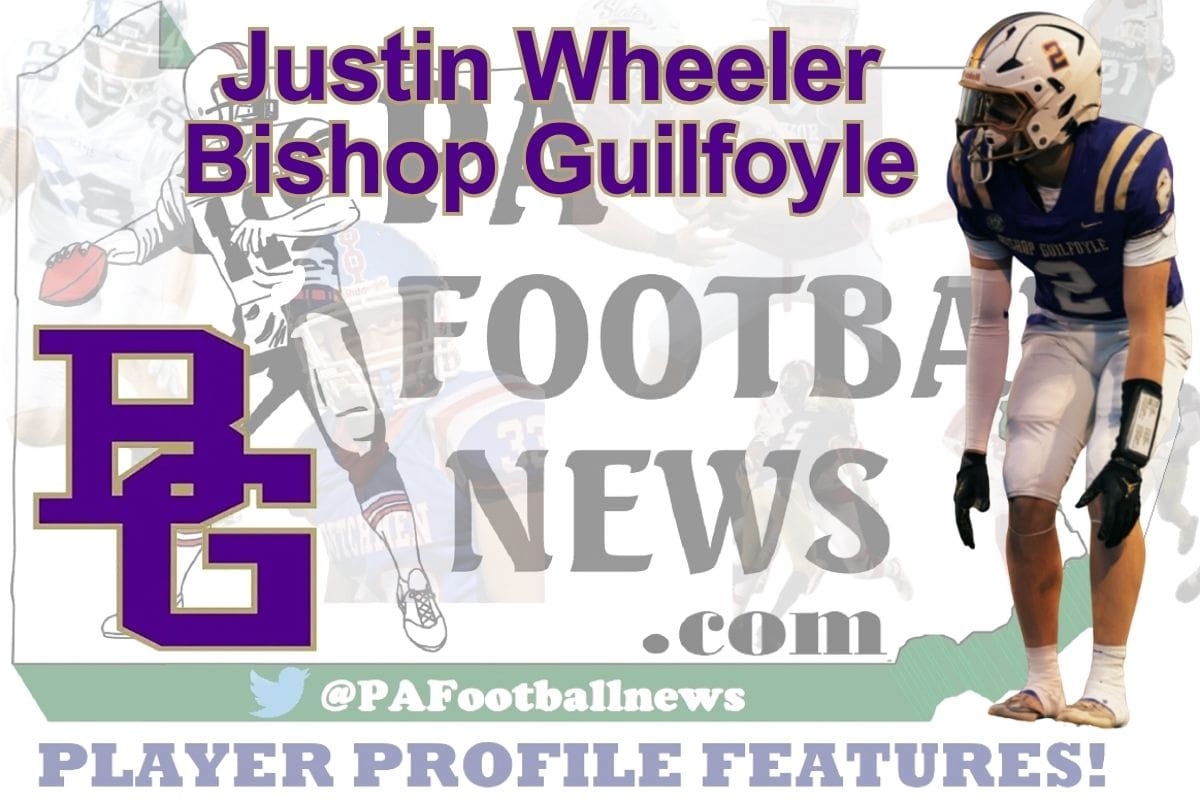 2026 PFN Player Profile: Justin Wheeler-QB/DB-Bishop Guilfoyle