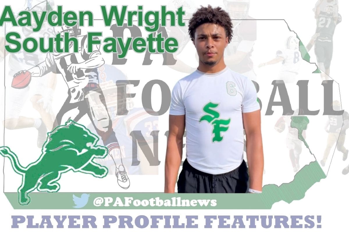 2026 PFN Player Profile: Aayden Wright-RB/DB-South Fayette