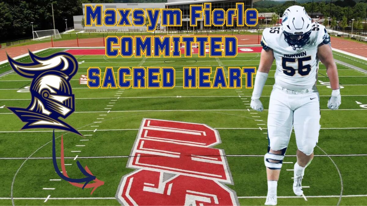 Norwin lineman Maxsym Fierle college pledge goes to Sacred Heart.