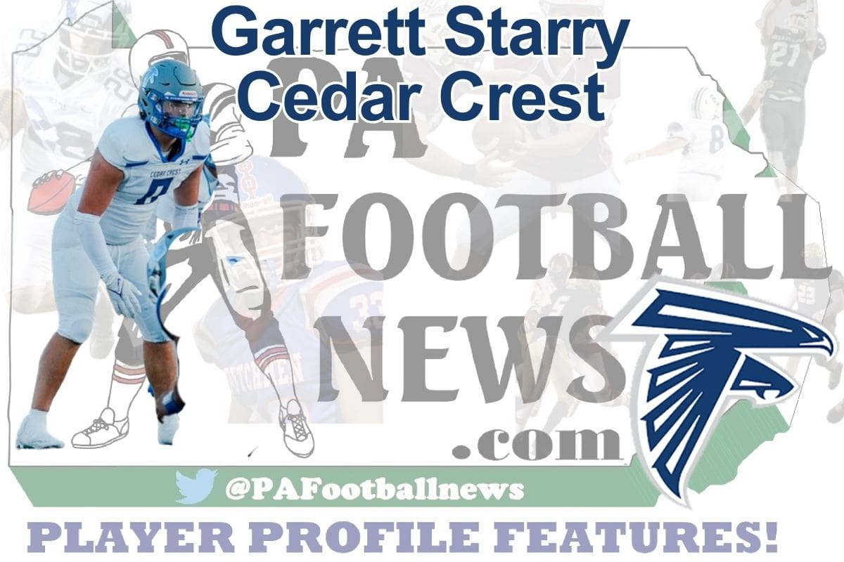2026 PFN Player Profile: Garrett Starry-FB/LB-Cedar Crest