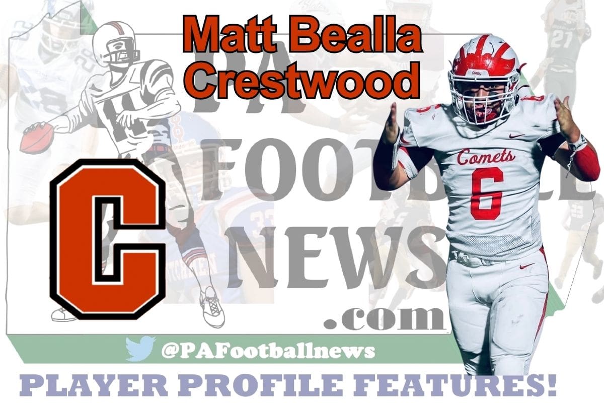2026 PFN Player Profile: Matt Bealla-FB/LB-Crestwood