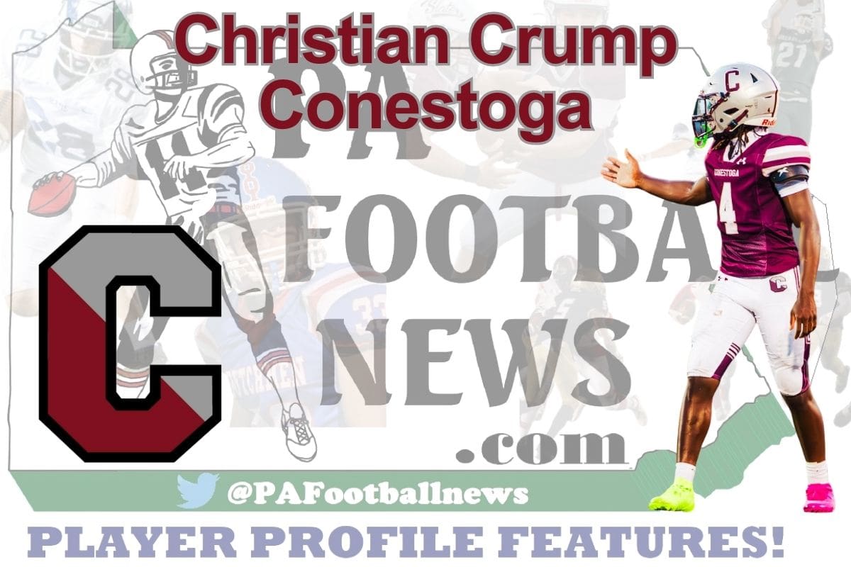 2026 PFN Player Profile: Christian Crump-RB/WR/DB-Conestoga