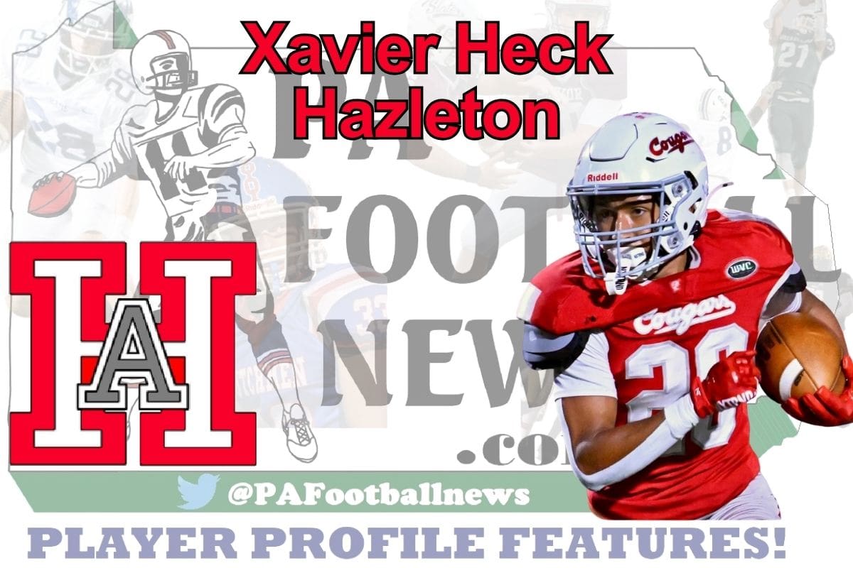 2026 PFN Player Profile: Xavier Heck-RB/FS-Hazleton