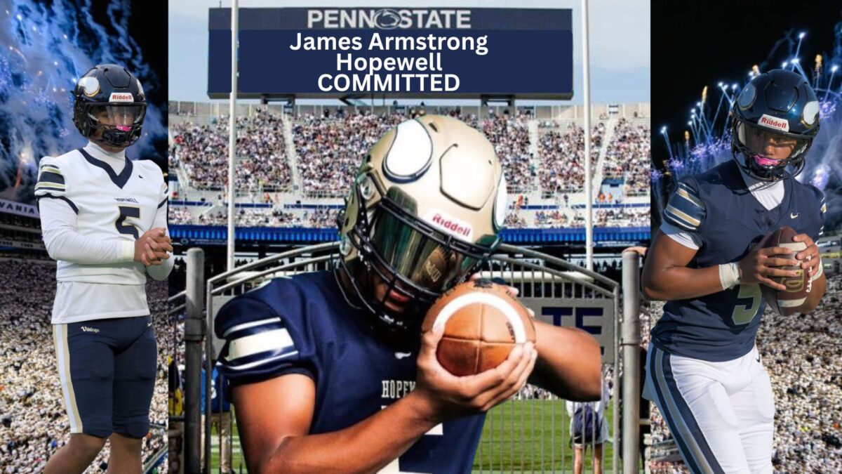 Hopewell QB James Armstrong pledges to be a Nittany Lion