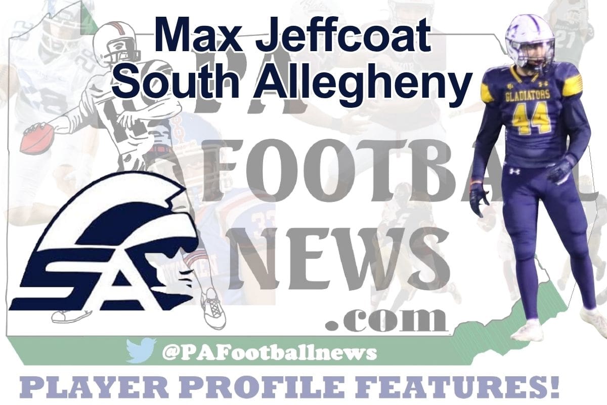 2026 PFN Player Profile: Max Jeffcoat-RB/LB-South Allegheny