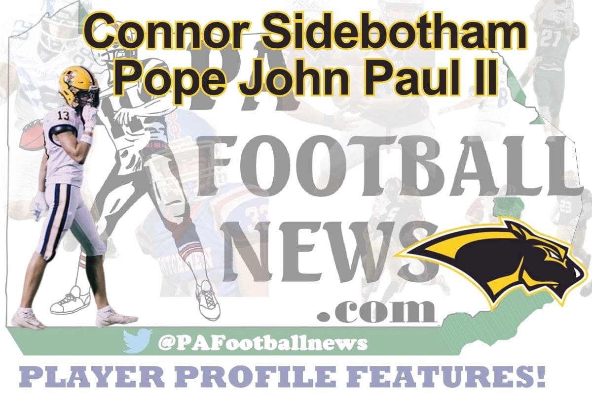 2026 PFN Player Profile: Connor Sidebotham-WR/CB/FS-Pope John Paul II