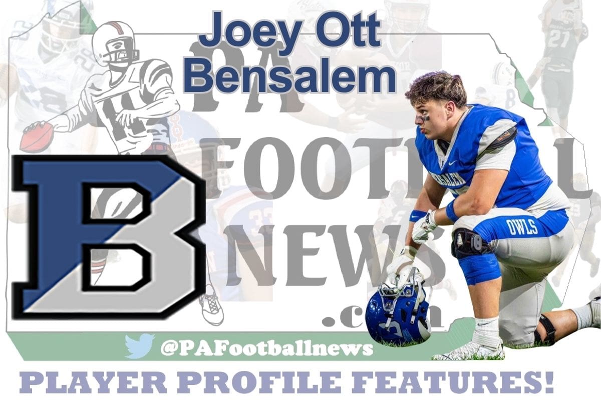 2026 PFN Player Profile: Joey Ott-OL/DL-Bensalem
