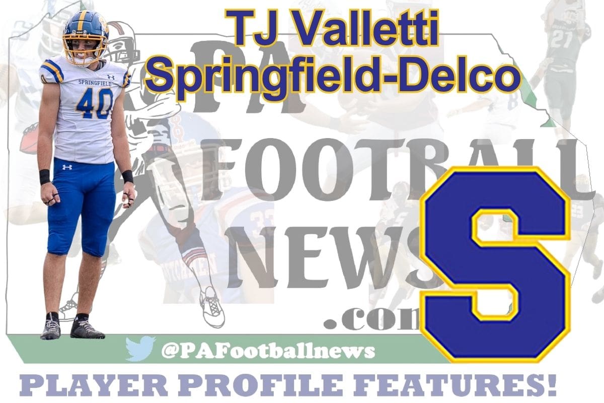 2026 PFN Player Profile: TJ Valletti-ATH-Springfield