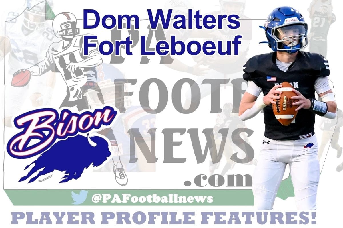 2026 PFN Player Profile: Dom Walters-QB/S-Fort Leboeuf