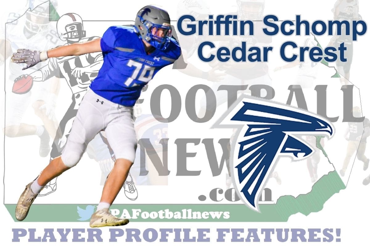 2026 PFN Player Profile: Griffin Schomp-LT/DE-Cedar Crest