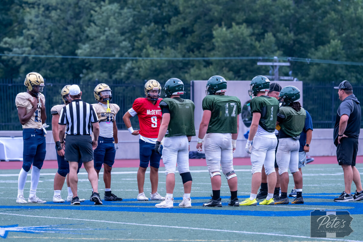 Allentown Central Catholic vs Bishop McDevitt Scrimmage Highlights (Photo Gallery)