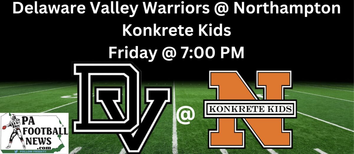 Northampton Konkrete Kids to face Delaware Valley Warriors in Home Opener