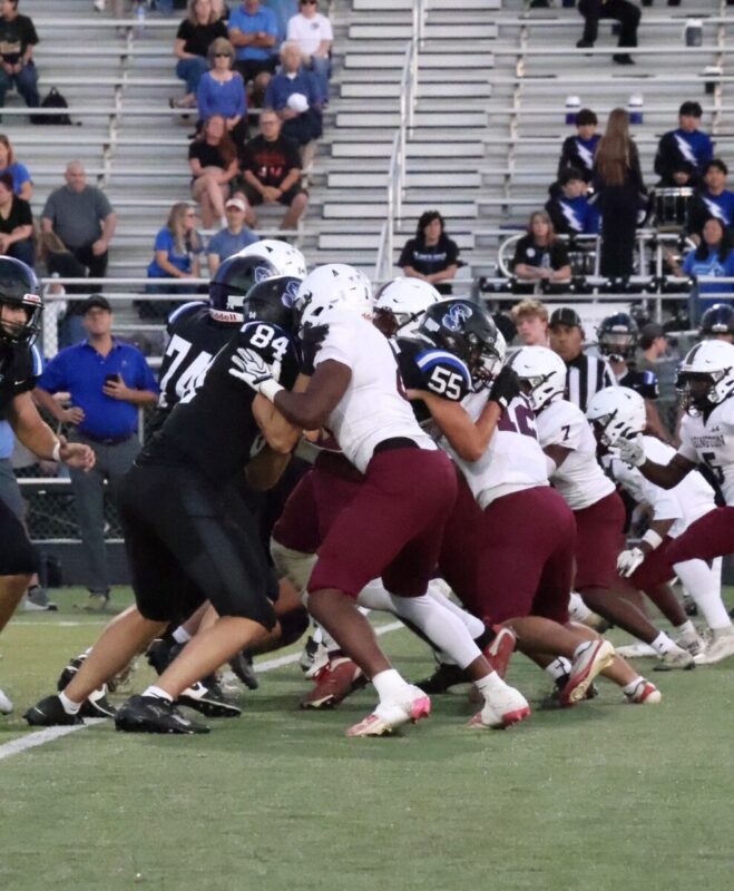 The CB South Titans end the winning streak for the Ghosts || final score 37-6