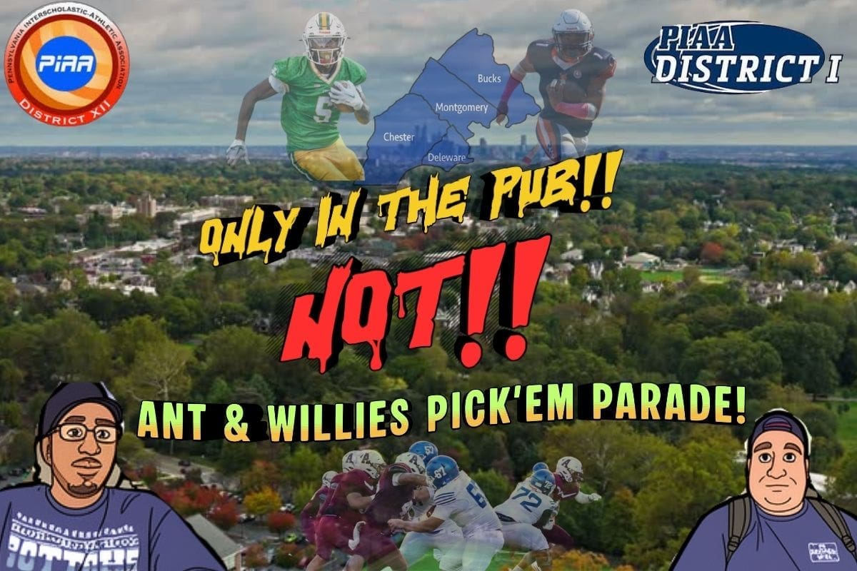 Only in the Pub. NOT! Ant & Willie’s Pick’em Parade Week 4