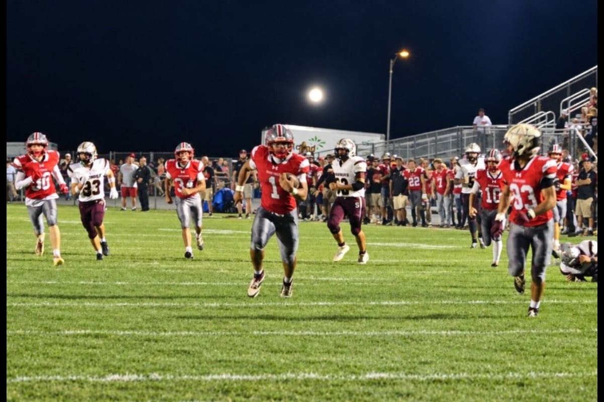 First Half Barrage Leads Parkland in Rout of Stroudsburg, Gives Moncman 100th Win with Trojans