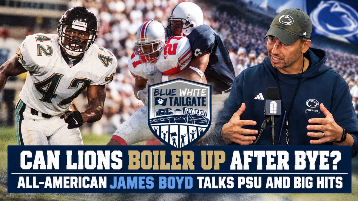 Can PSU Boiler Up After the Bye Week? James Boyd Talks Lions & Big Hits: Watch BlueWhite Tailgate S3 Ep 25