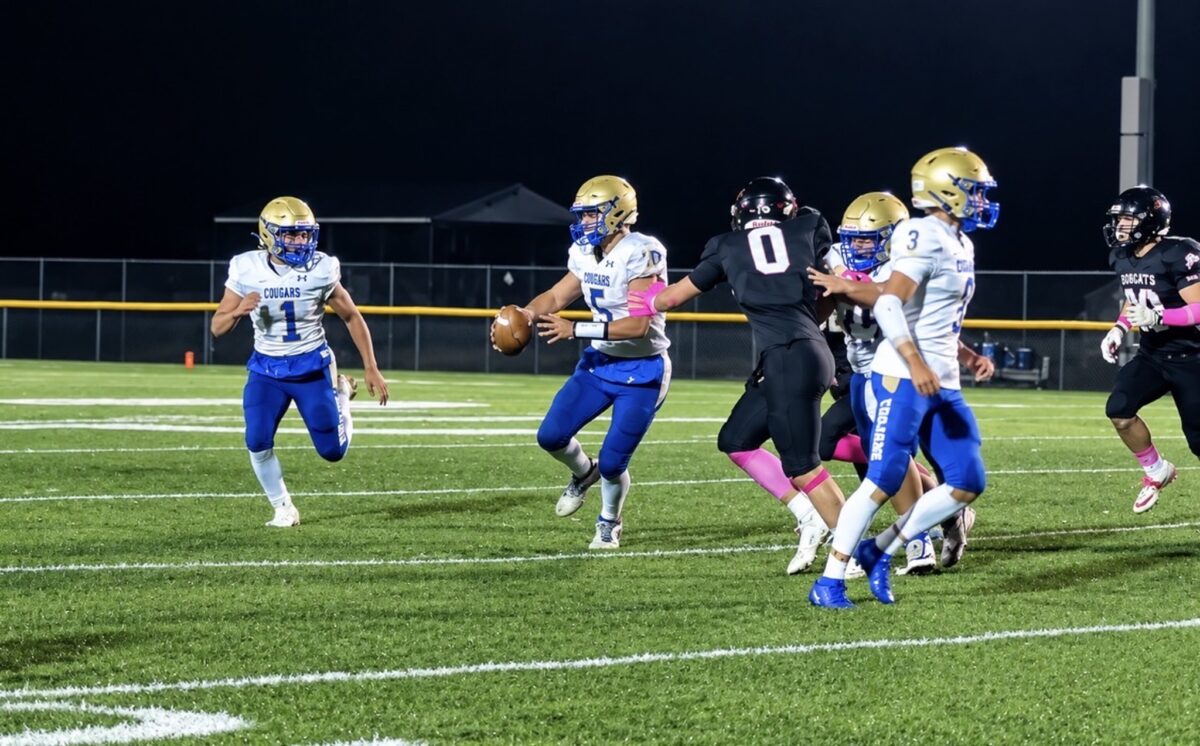 Trojans ride Hobbs, Collins to wet win over Moshannon Valley (video recap)